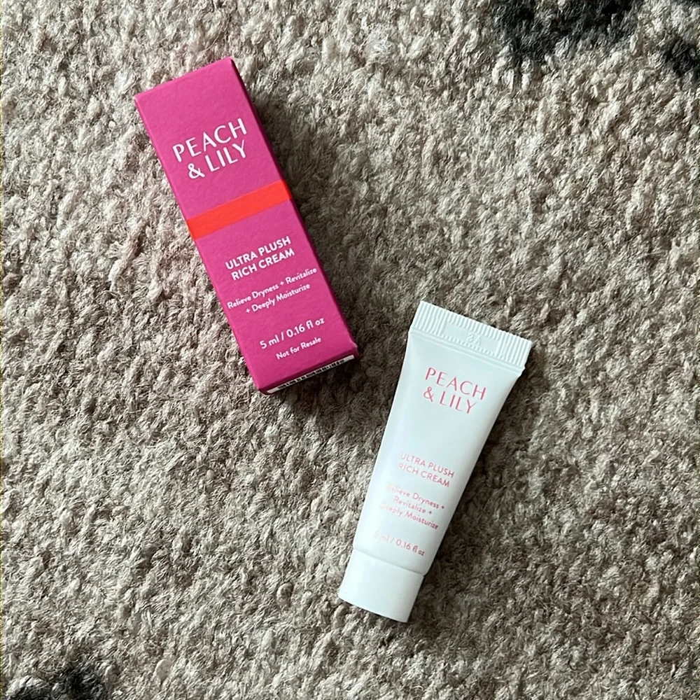 ❗️LAST 1❗️🤎5 For $25🤎 PEACH & LILY Ultra Plush Rich Cream Sample